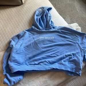 Barstool I am unwell call her daddy crop hoodie